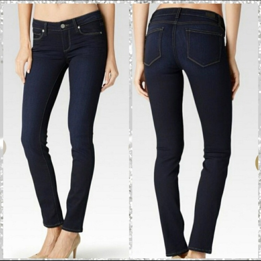 Paige Premium PEG SKINNY jeans, size 26, dark wash